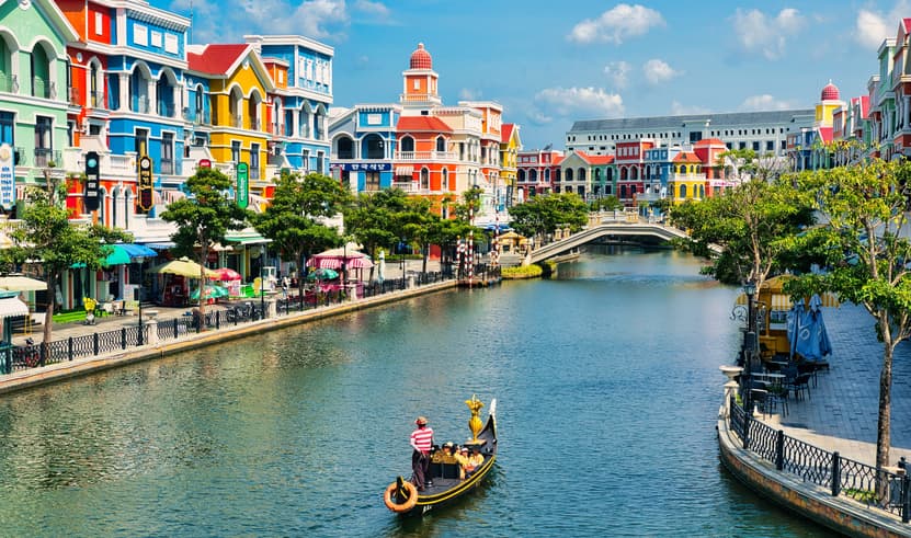 ทัวรืเวียดนาม เกาะฟูก๊วก 3 วัน 2 คืน PQCVZ0126 Grand World Phu Quoc Vin Wonder Kiss Bridge บิน VZ (BKK)