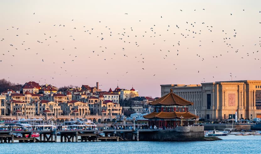 ทัวร์จีน ชิงเต่า 6 วัน 5 คืน WDTAO009 บ่อน้ำพุเป้าทู ทะเลสาบต้าหมิง ถนนโบราณชวี่สุยถิง ถนนศิลปะหลงเจียง บิน SC บิน (BKK)