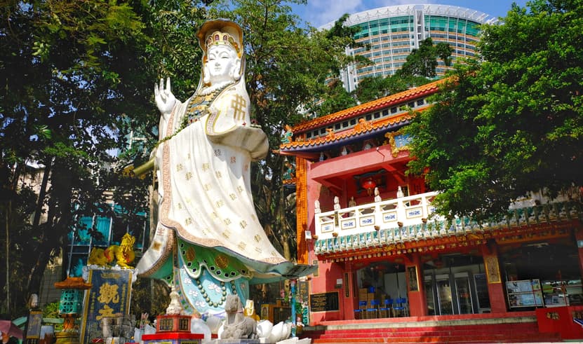 ทัวร์ฮ่องกง 3 วัน 2 คืน  2UHKG-TG004 วัดหวังต้าเซียน วัดกวนไท  วัดปักไตฮ่องฮำ วัดเจ้าแม่กวนอิมฮ่องฮำ บิน TG (BKK)