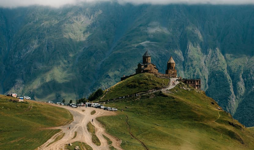 ทัวรืจอร์เจีย 5 วัน 4 คืน CG9TBS1 ป้อมปราการอันนานูรี อ่างเก็บน้ำซินวาลี อนุสรณ์สถานรัสเซีย-จอร์เจีย บิน G9 (BKK)