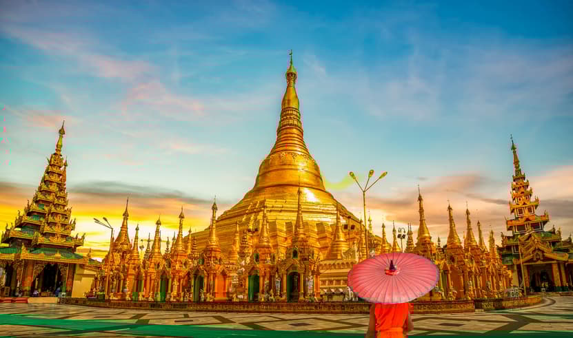 ทัวร์เมียนมาร์ ย่างกุ้ง 1 วัน WDRGN004 เจดีย์สุเหร่ ขอพรแม่ยักษ์ศักดิ์สิทธิ์ เทพทันใจ บิน FD (DMK)