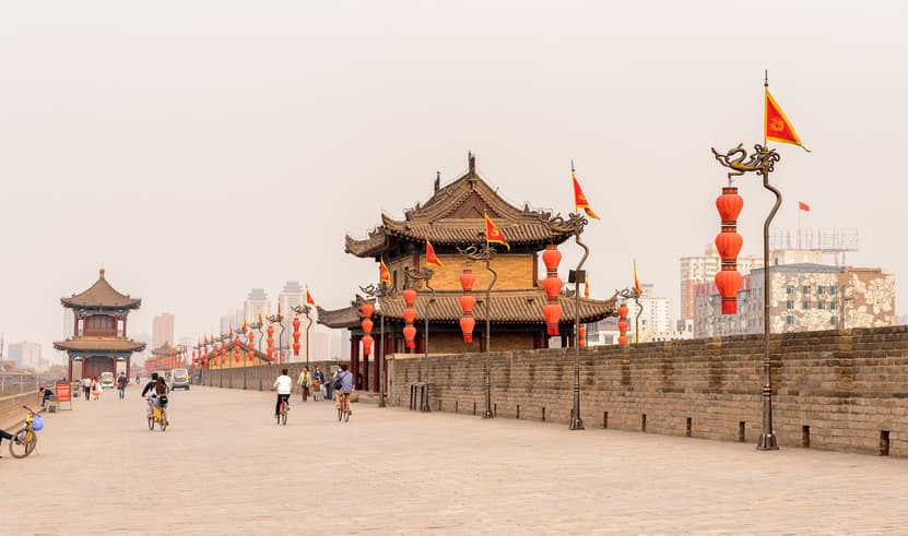 ทัวร์จีน ซีอาน 4 วัน 3 คืน WDXIY004  กำแพงเมืองซีอาน วัดลามะกว่างเหริน ถนนคนเดินวัฒนธรรมถัง บิน 9C (BKK)