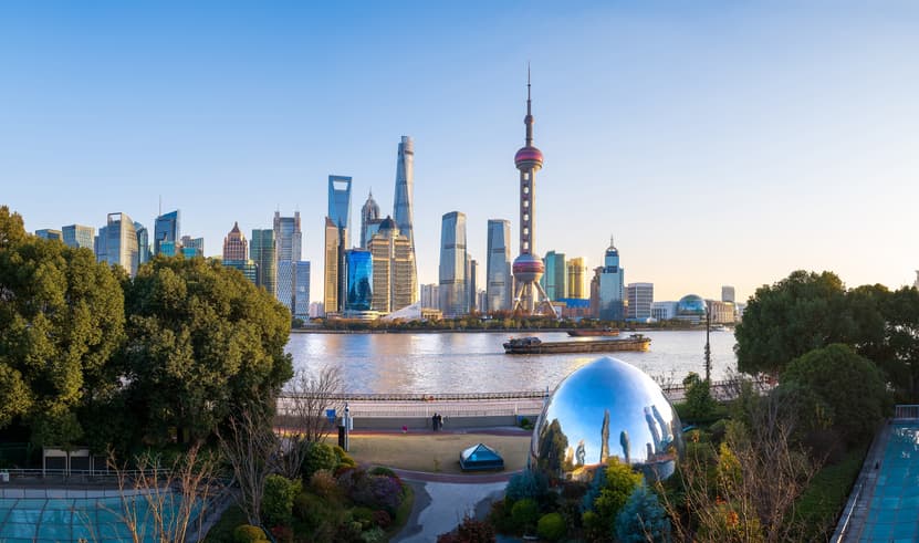 ทัวร์จีน เซี่ยงไฮ้ 5 วัน 3 คืน CMU295 The north bund อาคารพันต้นไม้ ล่องเรือหมู่บ้านโบราณจูเจียเจี่ยว บิน MU (BKK)