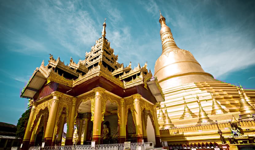 ทัวร์พม่า ย่างกุ่ง 3 วัน 2 คืน WDRGN001 เจดีย์ชเวมอดอว์ พระธาตุอินทร์แขวน เมืองหงสาวด บิน 8M (BKK)