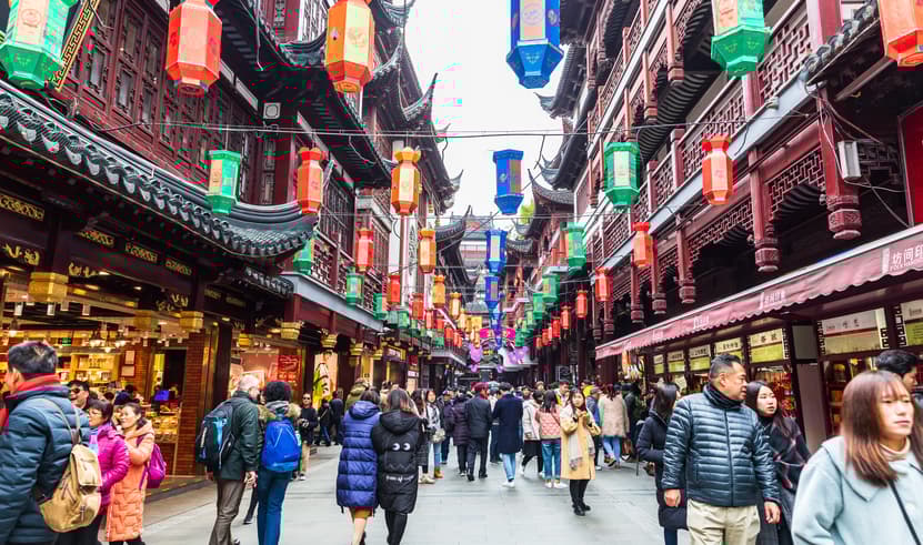 ทัวร์จีน เซี่ยงไฮ้ 4 วัน 2 คืน 9C-PVG03 วัดพระหยกขาว อาคารพันต้นไม้ ช้อปปิ้งตลาดเฉินหวังเมี่ยว ถนนนานกิง บิน 9C