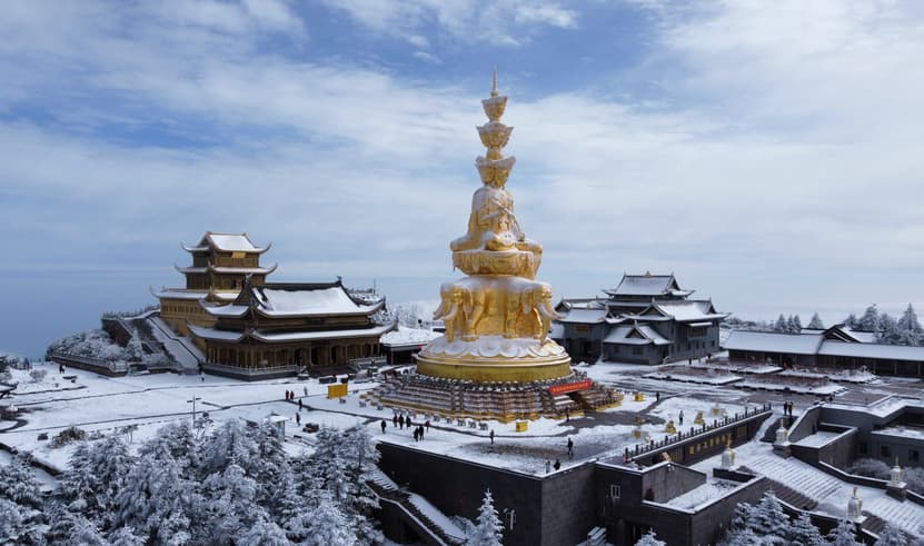 ทัวร์จีน เฉิงตู 6 วัน 5 คืน SHMUTFU4 ง๊อไบ๊ เมืองโบราณลั่วไต้ ถนนคนเดินซอยแคบกว้าง บิน MU (BKK)