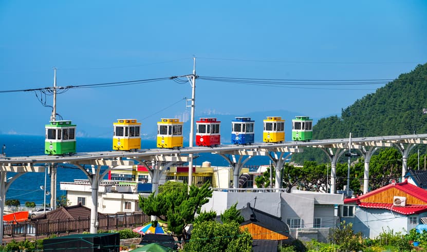 ทัวร์เกาหลี ปูซาน 5 วัน 3 คืน KBX66 ชายหาดแฮอุนแด สกายแคปซูล หมู่บ้านริมทะเลฮุนยออุน บิน BX (BKK)