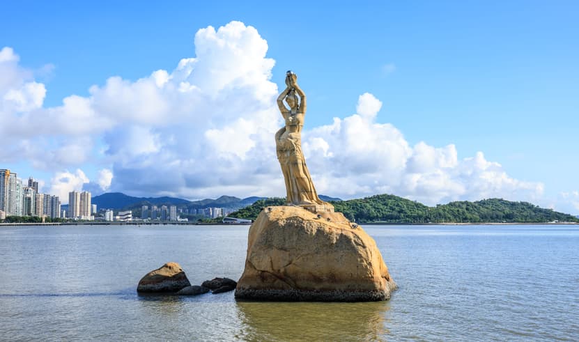 ทัวร์ฮ่องกง มาเก๊า จูไห่ 4 วัน 2 คืน CHXH10 เจ้าแม่กวนอิมริมทะเล โรงละครหอไข่มุก วัดแชกงหมิว วิหารเซนต์ปอล บิน HX (BKK)