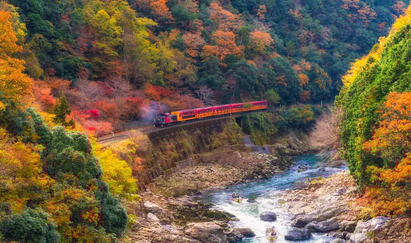 ทัวร์ญี่ปุ่น โอซาก้า นาโกย่า เกียวโต 6 วัน 4 คืน SHTGNGO11 นั่งรถไฟสายโรแมนติก ล่องเรือชมอ่าวอิเนะ หุบเขาโครังเค อิสระเที่ยวหนึ่งวัน บิน TG (BKK)