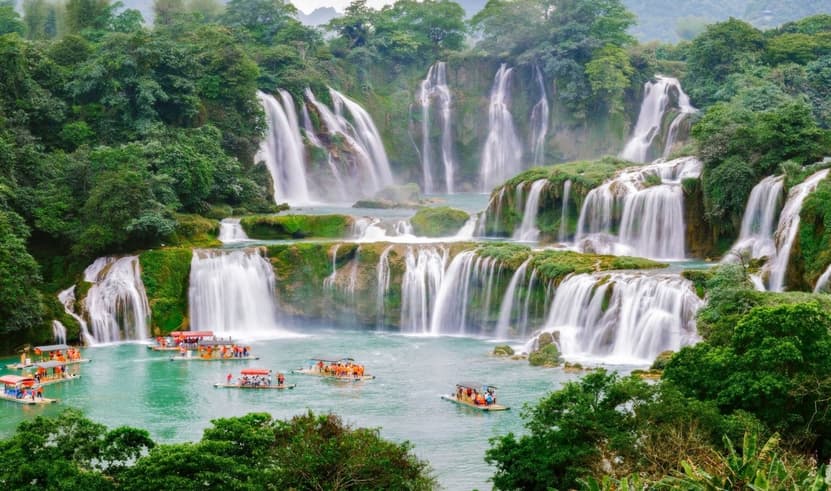 ทัวร์จีน หนานหนิง เต๋อเทียน 4 วัน 3 คืน 2UNNG-GX008 น้ำตกเต๋อเทียน ถ้ำน้ำแข็งหลงกง เมืองโบราณเซียงซือ บิน GX (BKK)