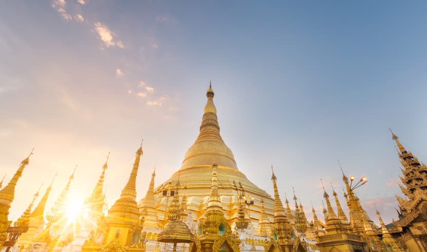 One Day Trip Myanmar พม่า&ย่างกุ้ง 60216 เจดีย์สุเหร่ มหาเจดีย์ชเวดากอง บิน FD251 (DMK)