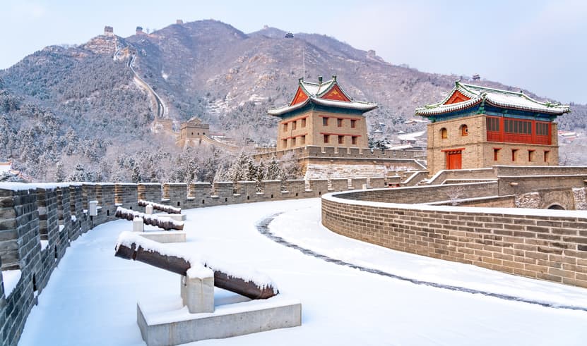 ทัวร์จีน ปักกิ่ง 5 วัน 3 คืน CVZ354 ถนนโบราณเฉียนเหมิน ลานสกี SNOW WORLD กำแพงเมืองจีนด่านเจีวยงกวน บิน VZ (BKK)