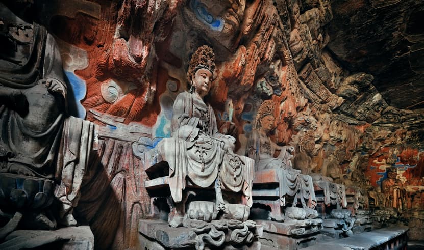 ทัวร์จีน ฉงชิ่ง 6 วัน 4 คืน ZGCKG-2635VZ อุทยานหลุมฟ้าสะพานสวรรค์ ผาหินแกะสลักต้าจู๋ หมู่บ้านโบราณฉือซือโข่ว บิน VZ (BKK)