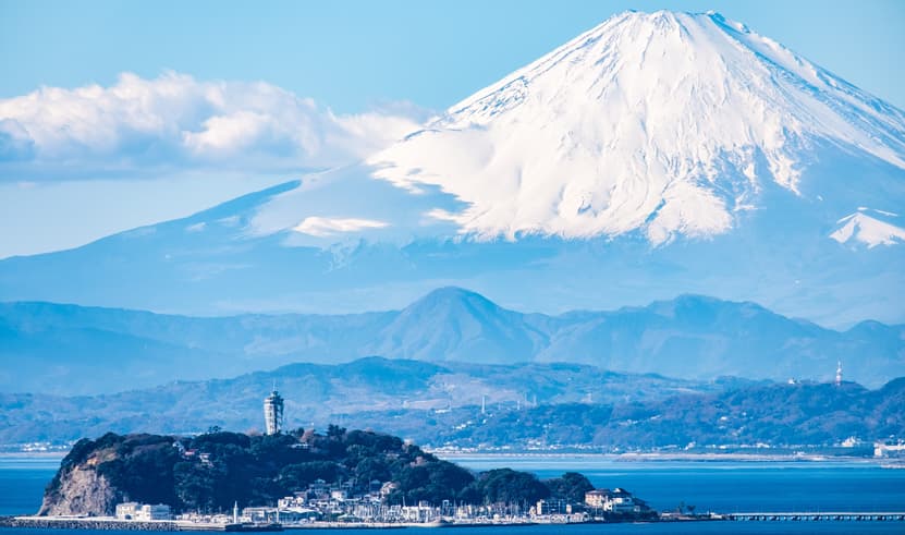 ทัวร์ญี่ปุ่น โตเกียว 5 วัน 3 คืน RJ-VZNRT005 เที่ยวเกาะเอโนชิมะ ภูเขาไฟฟูจิชั้น 5 สวนโออิชิ อุโมงค์ใบเมเปิ้ล บิน VZ (BKK)