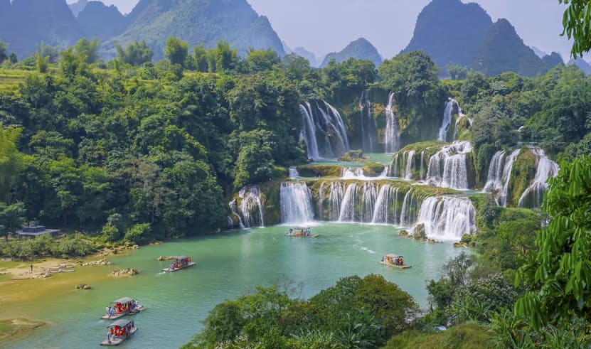 ทัวร์จีน หนานหนิง 5 วัน 4 คืน MTWT260097 อุทยานภาพเขียนร้อยลี้ ถ้ำน้ำแข็งหลงกง เมืองโบราณจิ่นซิ่ว บิน GX (BKK)