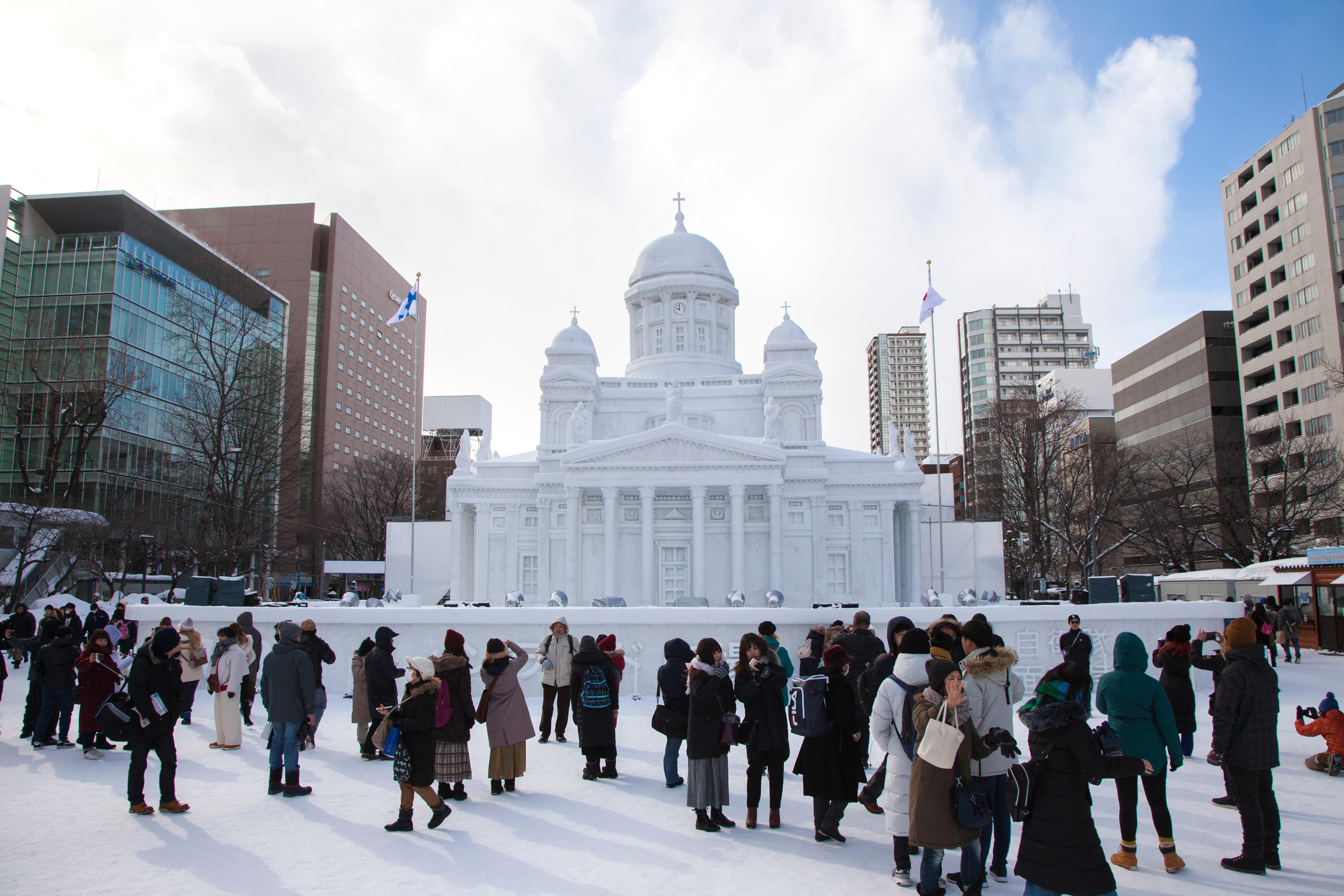 1 ปี มี 1 ครั้ง เทศกาลหิมะ #หนาวจนต้องร้องขอชีวิต