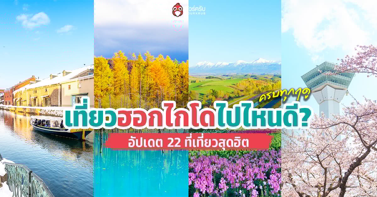 เที่ยวฮอกไกโด ไปไหนดี? อัปเดต 22 ที่เที่ยวฮอกไกโดสุดฮิต พร้อมอากาศครบทุกฤดู