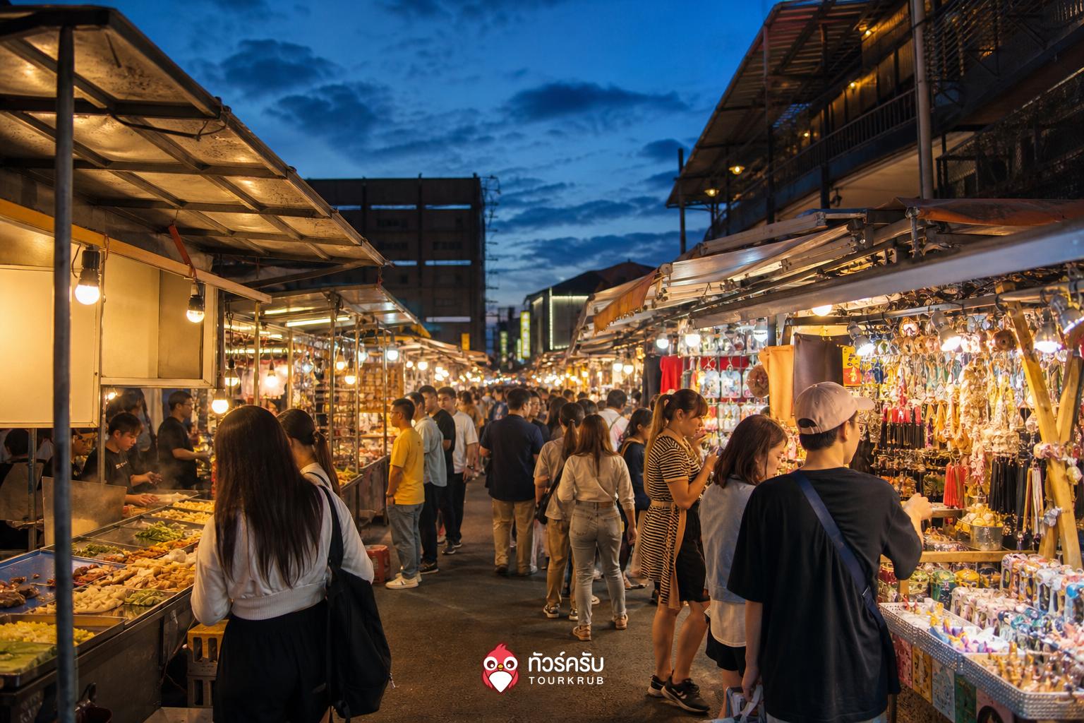แพลนเที่ยวไต้หวัน 4 วัน 3 คืน ตลาดกลางคืนเฝิงเจี่ย (Feng Chia Night Market)