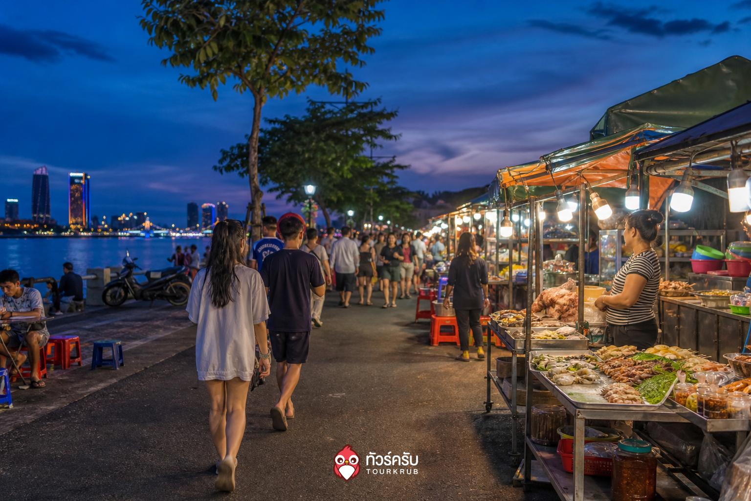 เที่ยวดานัง ฮอยอัน ตลาดกลางคืนเซินจ่า (Son Tra Night Market)