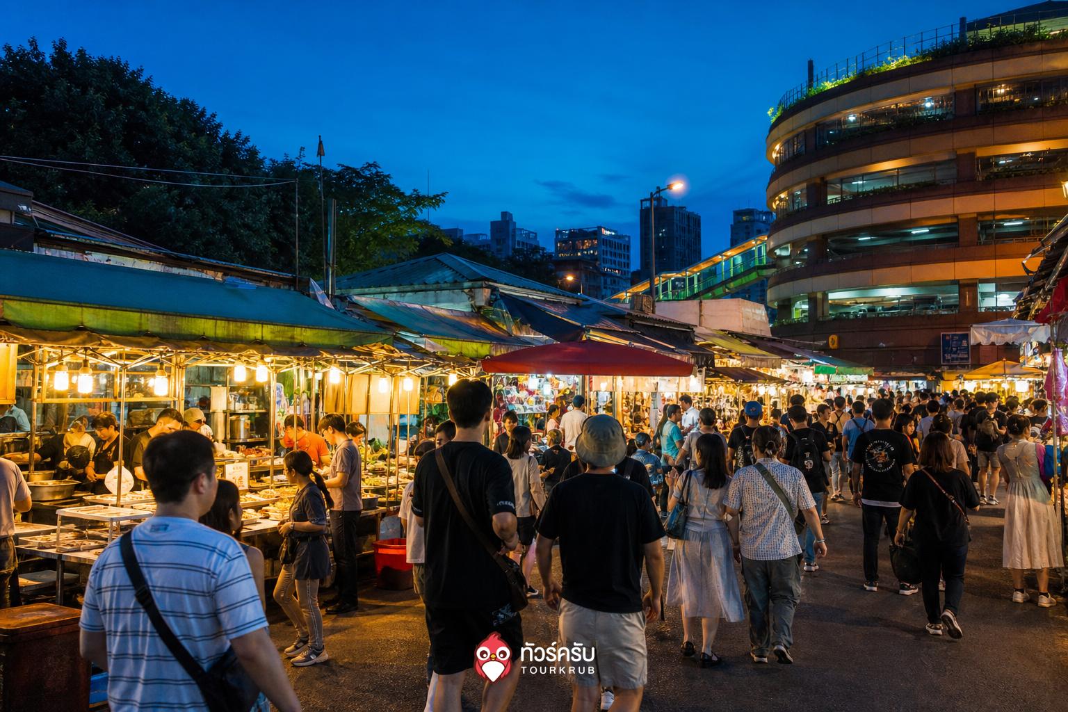 ตลาดกลางคืนไทเป ตลาดกลางคืนซื่อหลิน (Shilin Night Market)