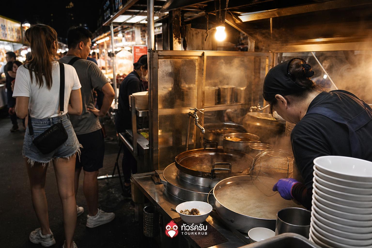 ตลาดกลางคืนไทเป ตลาดกลางคืนเหยียนซาน (Yansan Night Market)