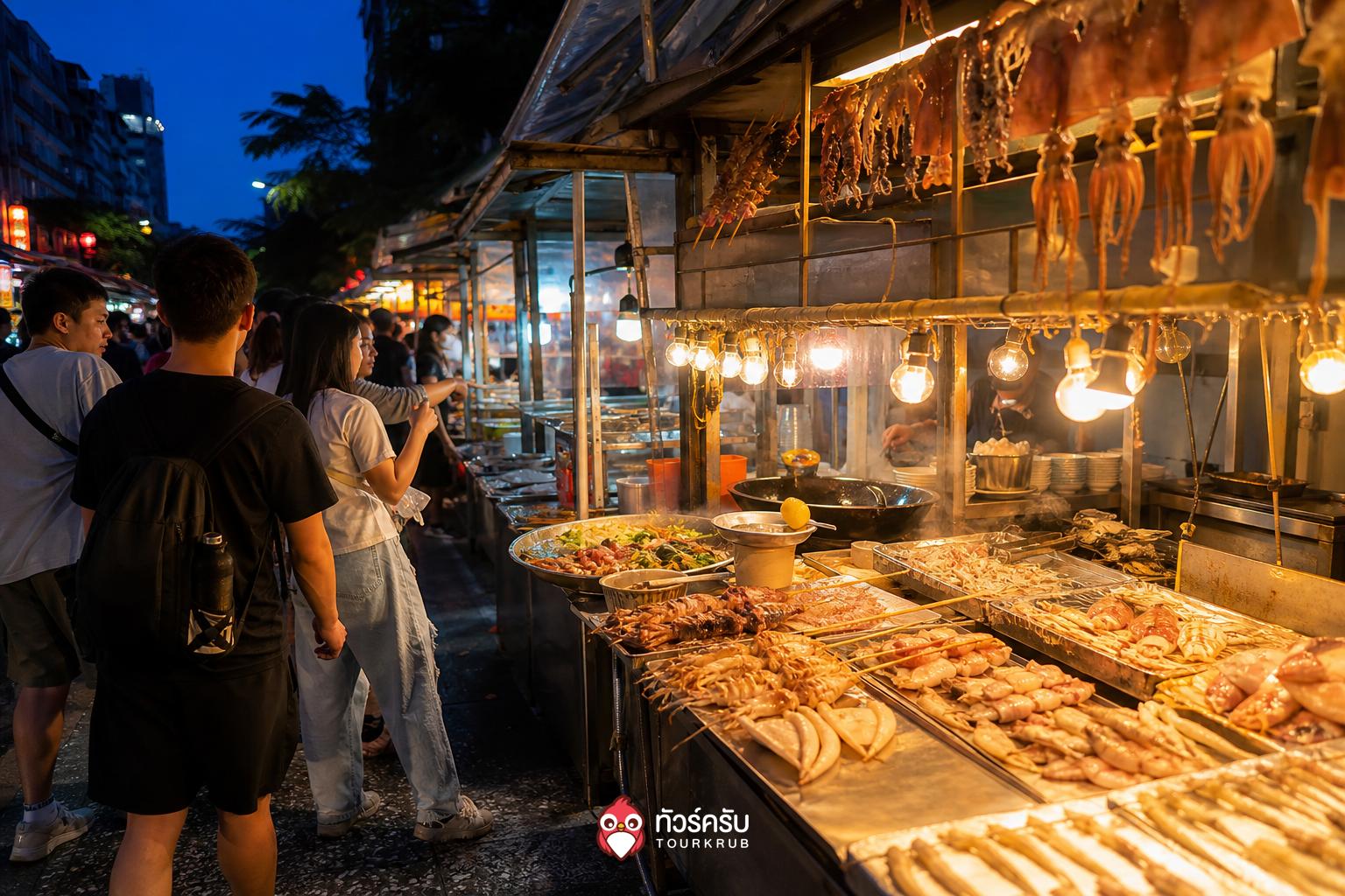 ตลาดกลางคืนไทเป ตลาดกลางคืนเหลียวหนิง (Liaoning Night Market)