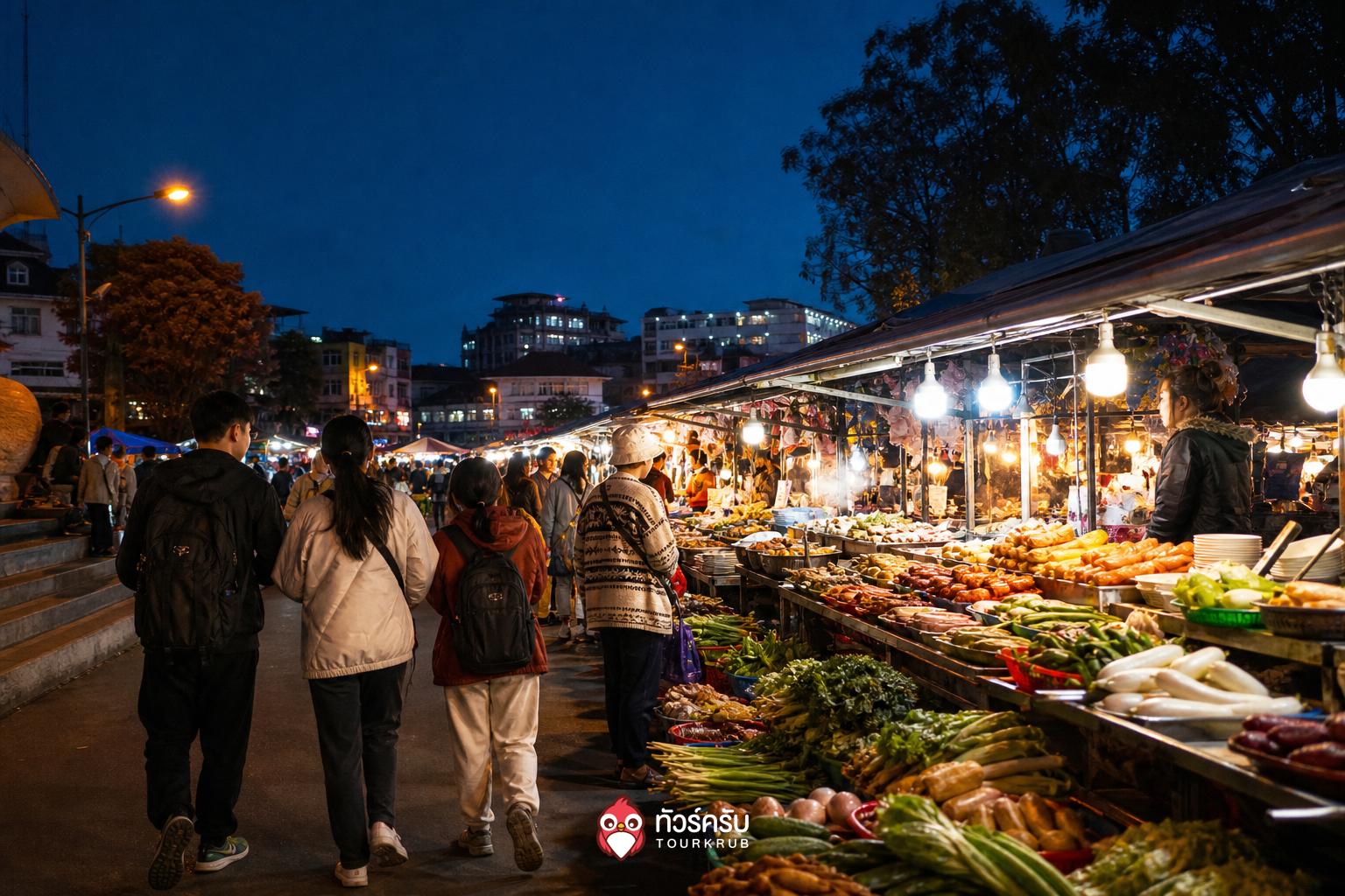 ที่เที่ยวเวียดนาม ตลาดกลางคืนดาลัด (Dalat Night Market)