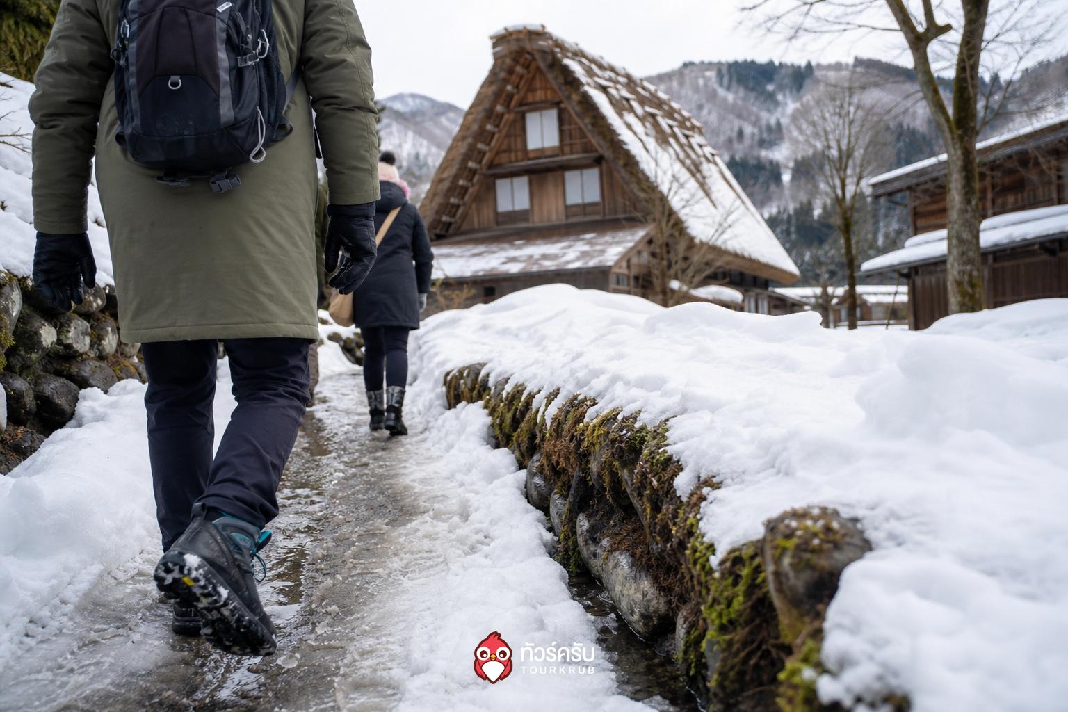 ชิราคาวาโกะหน้าหนาว บ้านคันดะ (Kanda House)