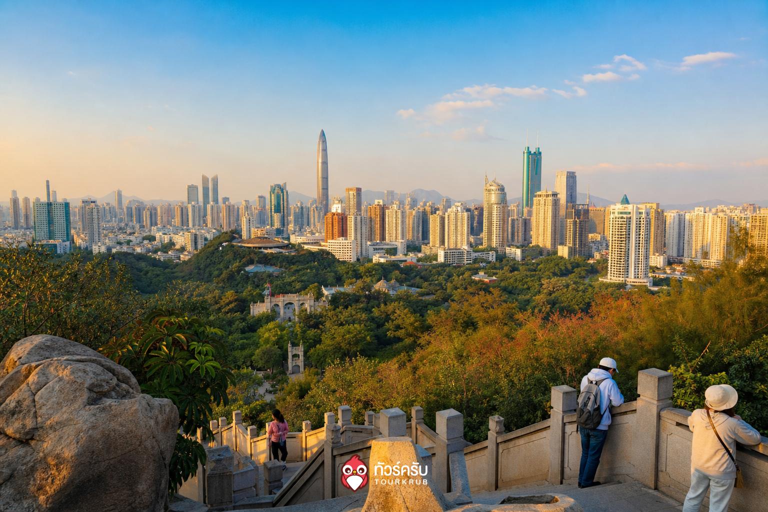 ที่เที่ยวเซินเจิ้น สวนเหลียนฮวาซาน (Lianhuashan Park)