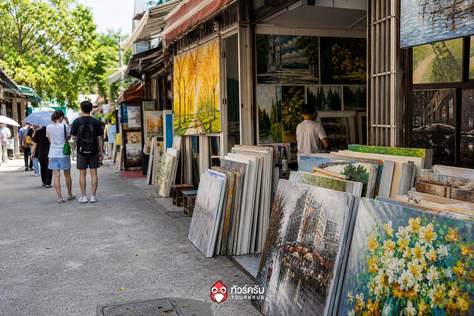 ที่เที่ยวเซินเจิ้น หมู่บ้านภาพเขียนต้าเฟิน (Dafen Oil Painting Village)