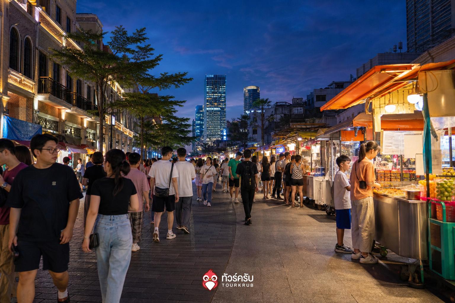 ที่เที่ยวเซินเจิ้น ถนนคนเดินตงเหมิน (Dongmen Pedestrian Street)