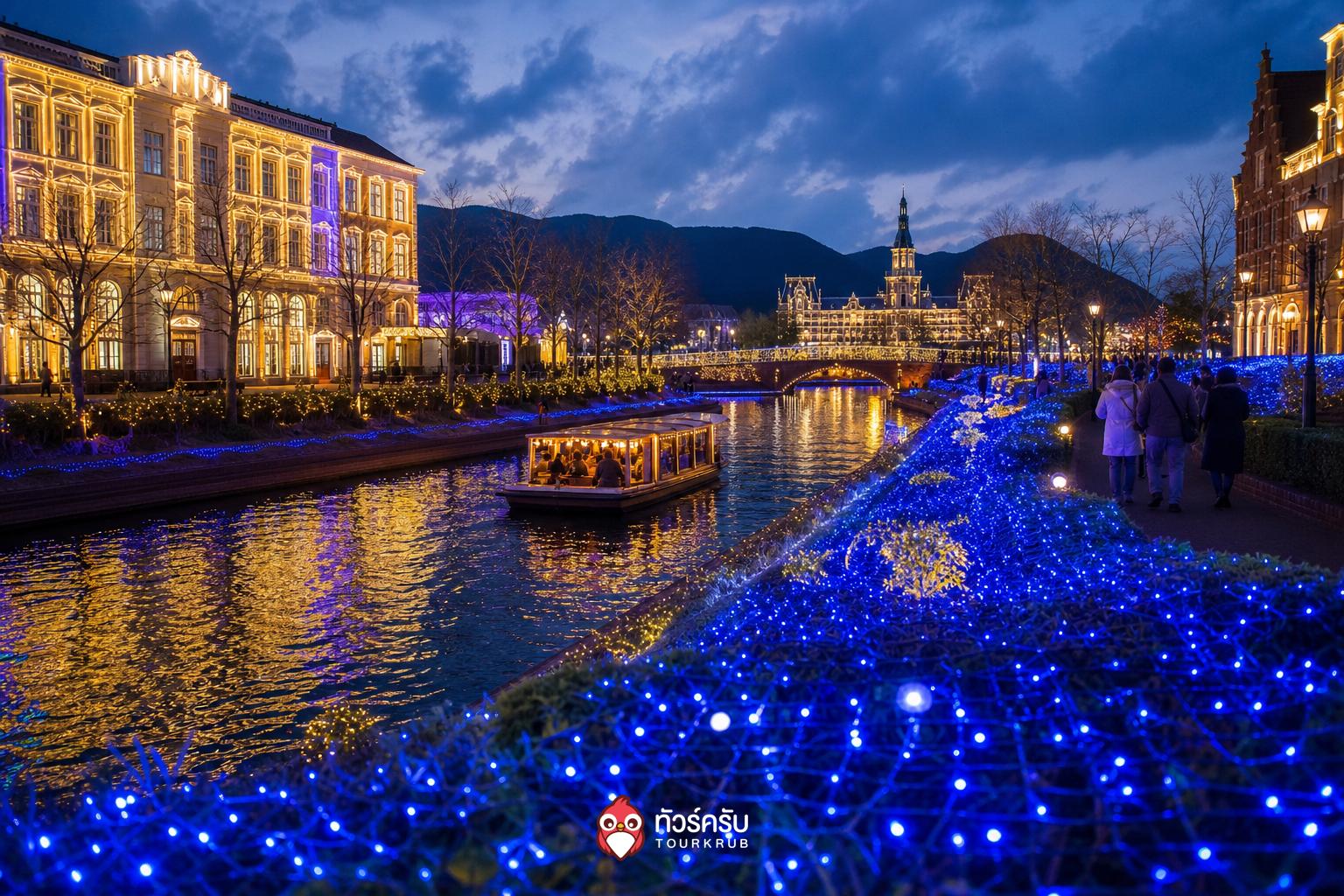เที่ยวญี่ปุ่นปีใหม่ เฮาส์เทนบอช (Huis Ten Bosch)