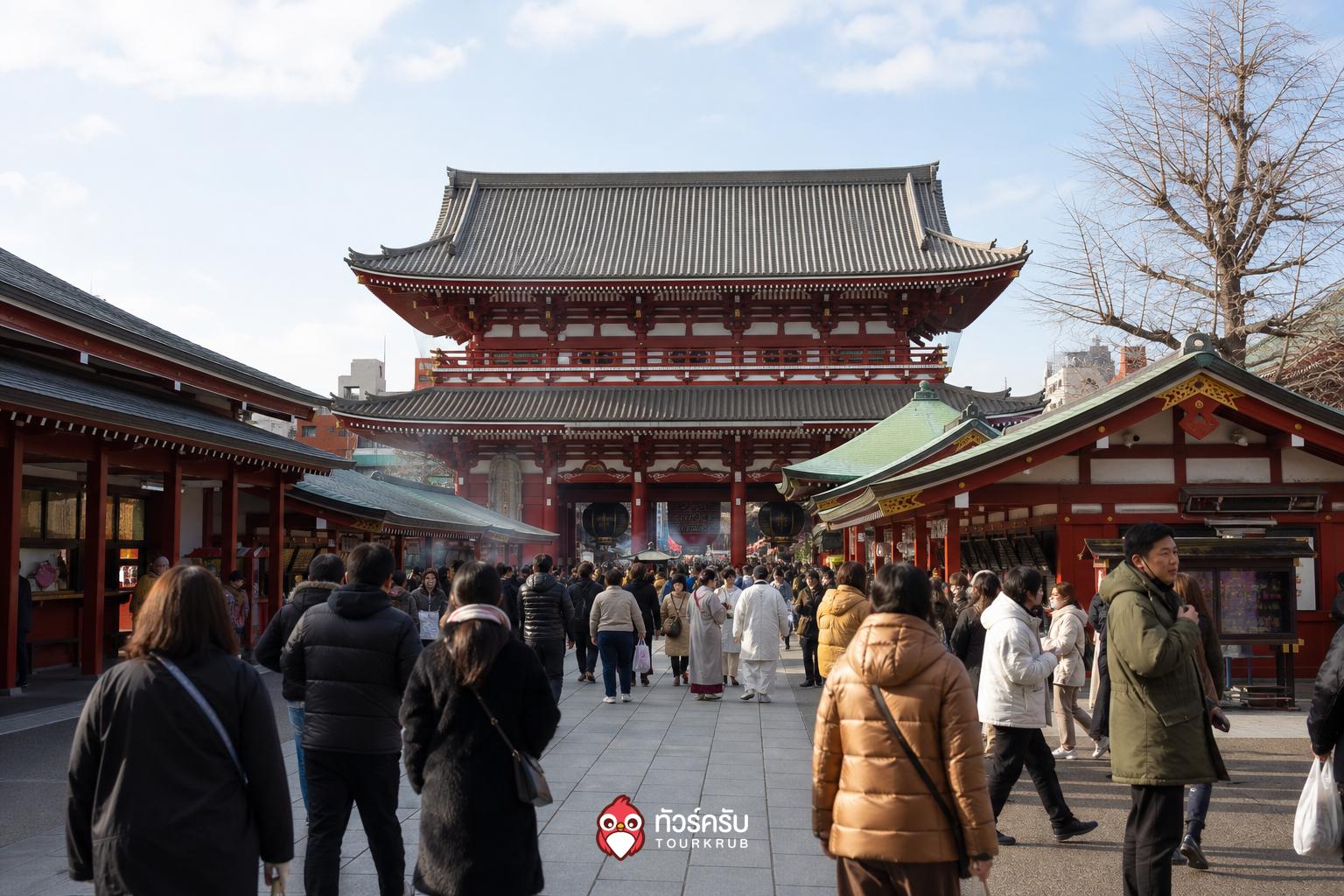 เที่ยวญี่ปุ่นปีใหม่ วัดเซ็นโซจิ (Sensō-ji)
