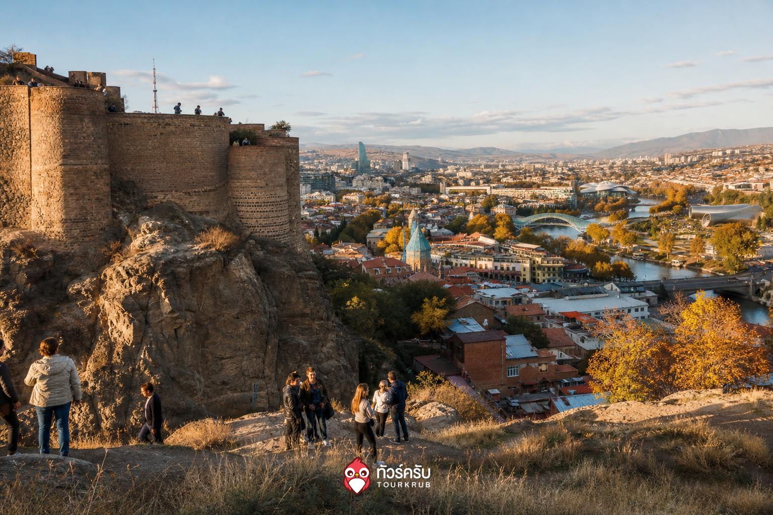 ที่เที่ยวจอร์เจีย ป้อมนาริคาลา (Narikala Fortress)