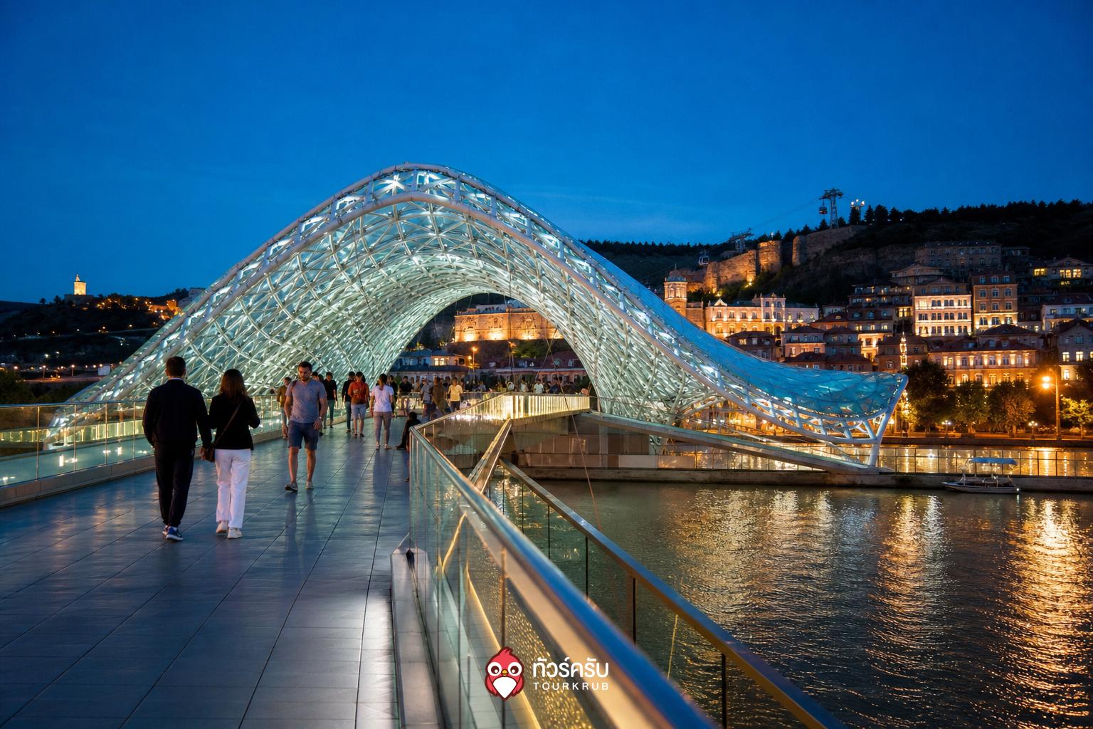ที่เที่ยวจอร์เจีย สะพานสันติภาพ (The Bridge of Peace)