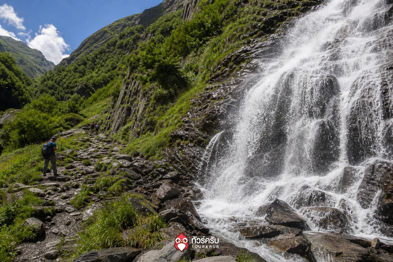 ที่เที่ยวจอร์เจีย น้ำตกกเวเลติ (Gveleti Big Waterfall)