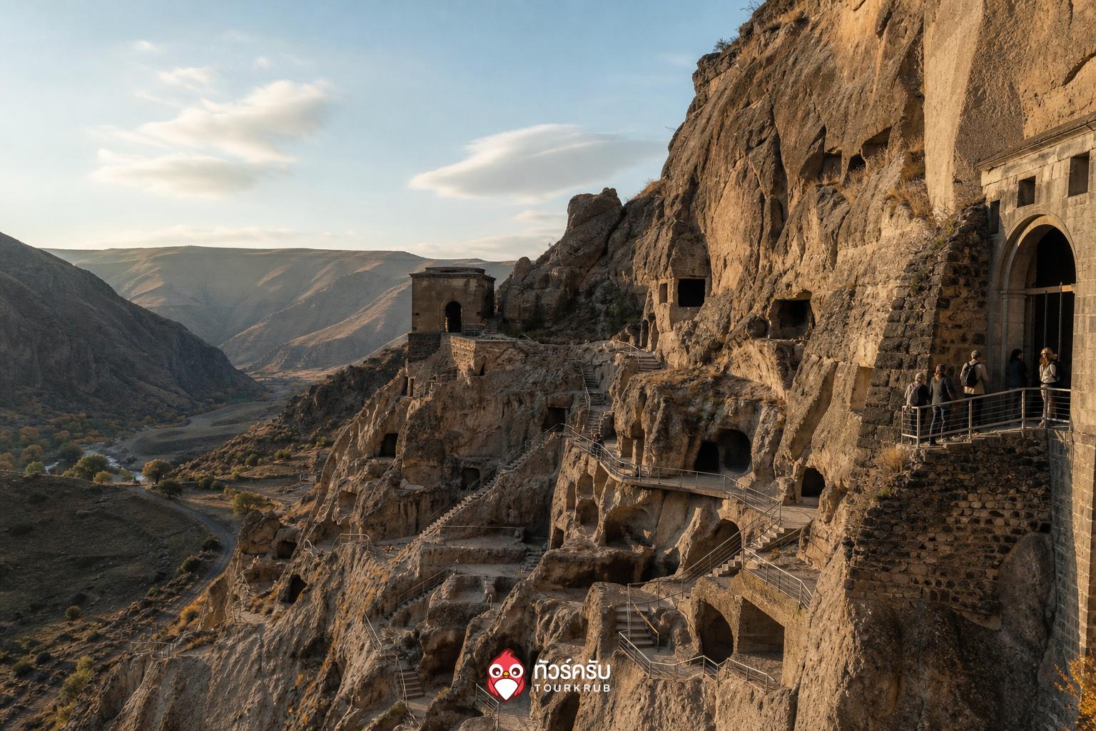 ที่เที่ยวจอร์เจีย เมืองถ้ำวาร์ดเซีย (Vardzia)