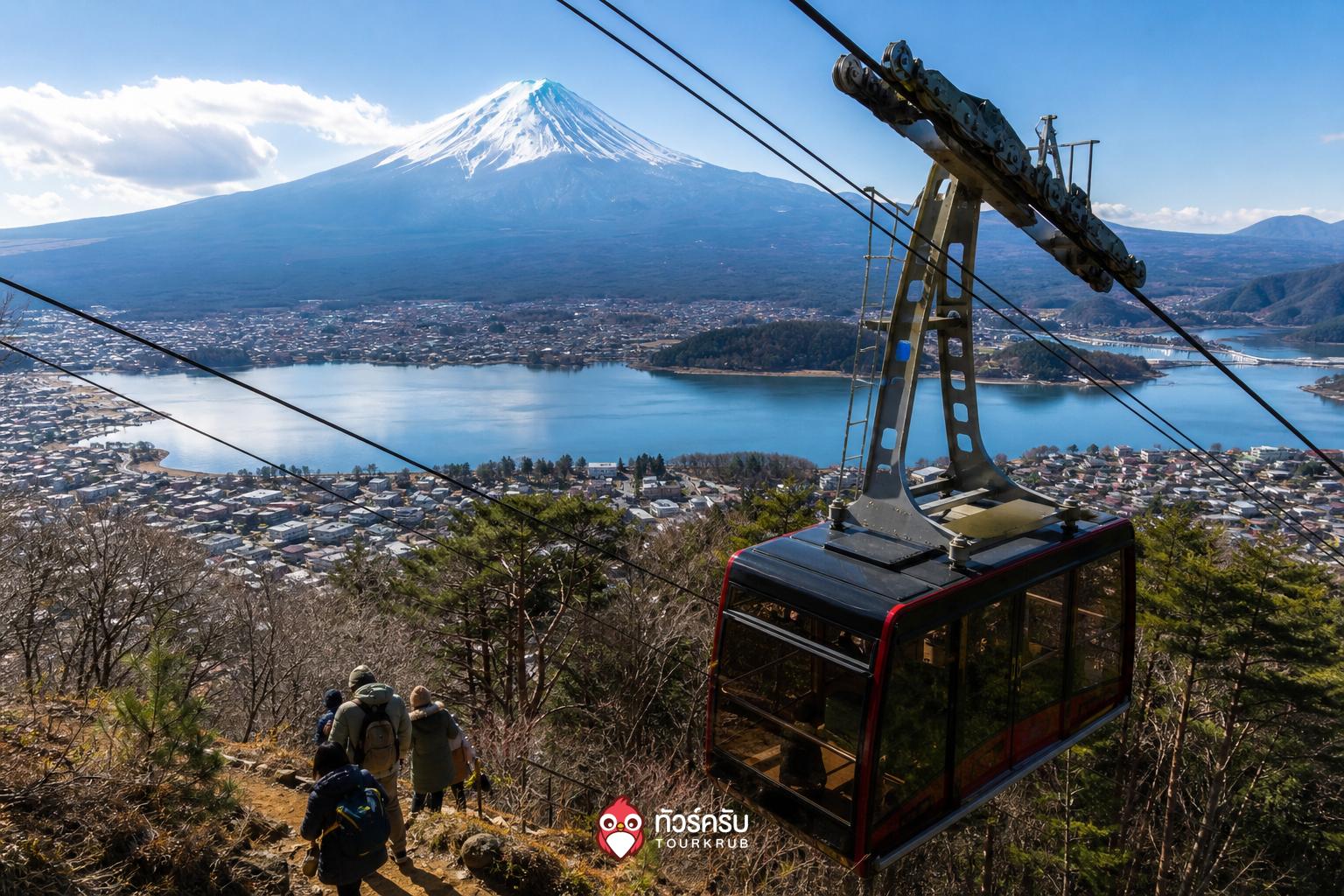 ที่เที่ยวคาวากุจิโกะ กระเช้าภูเขาไฟฟูจิพาโนรามิก (Mt. Fuji Panoramic Ropeway)