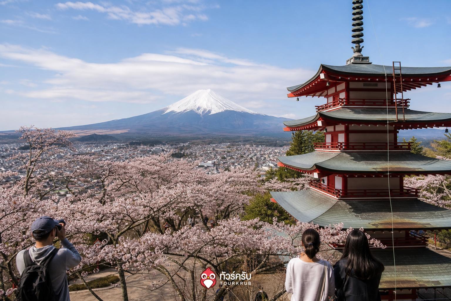 ที่เที่ยวคาวากุจิโกะ สวนอาราคุรายามะเซ็นเก็น (Arakurayama Sengen Park)