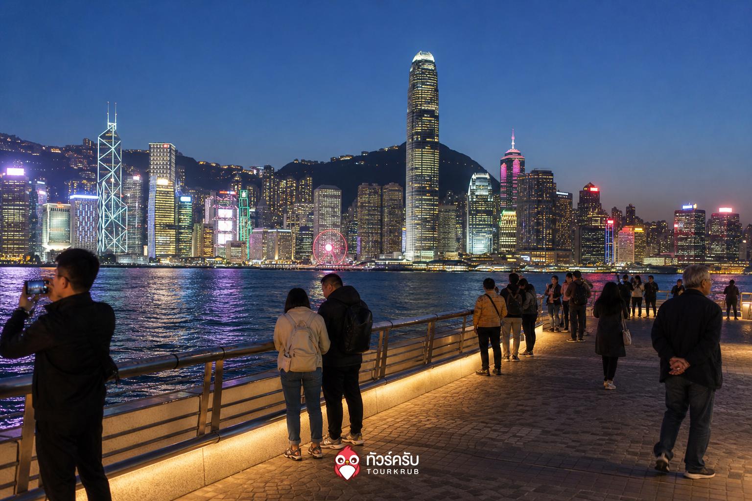 เที่ยวฮ่องกงเดือนไหนดี พรอมเมอนาดจิมซาจุ่ย (Tsim Sha Tsui Promenade)