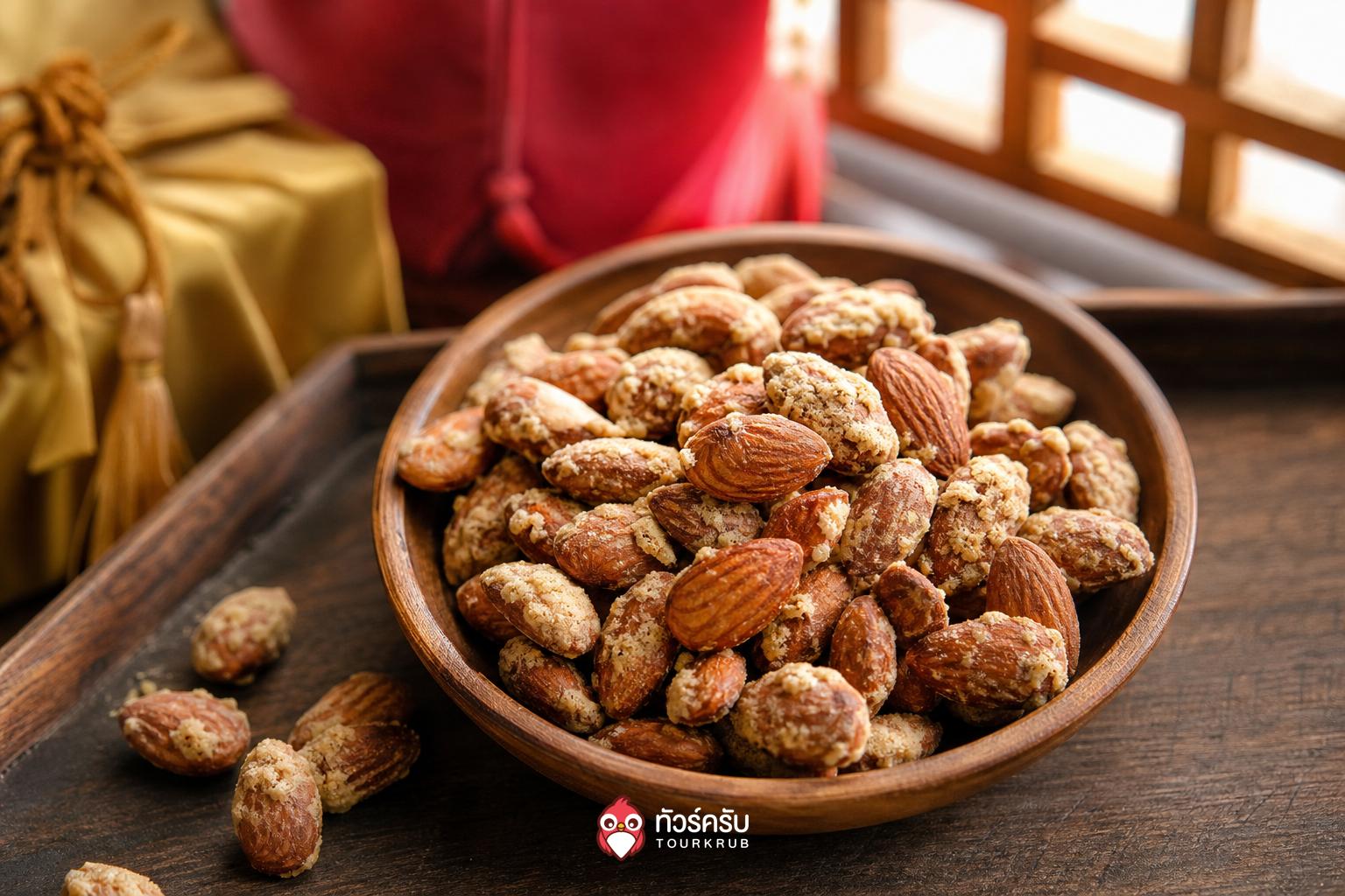 ของฝากเกาหลี อัลมอนด์เกาหลีรสน้ำผึ้งเนย (Honey Butter Almond)