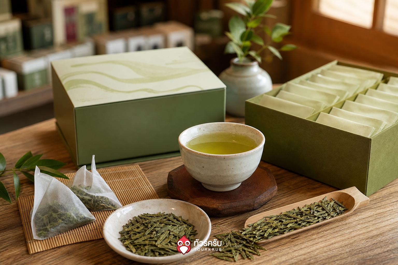 ของฝากเกาหลี ชาเขียวและชาพรีเมียมเกาหลี (Osulloc Tea)
