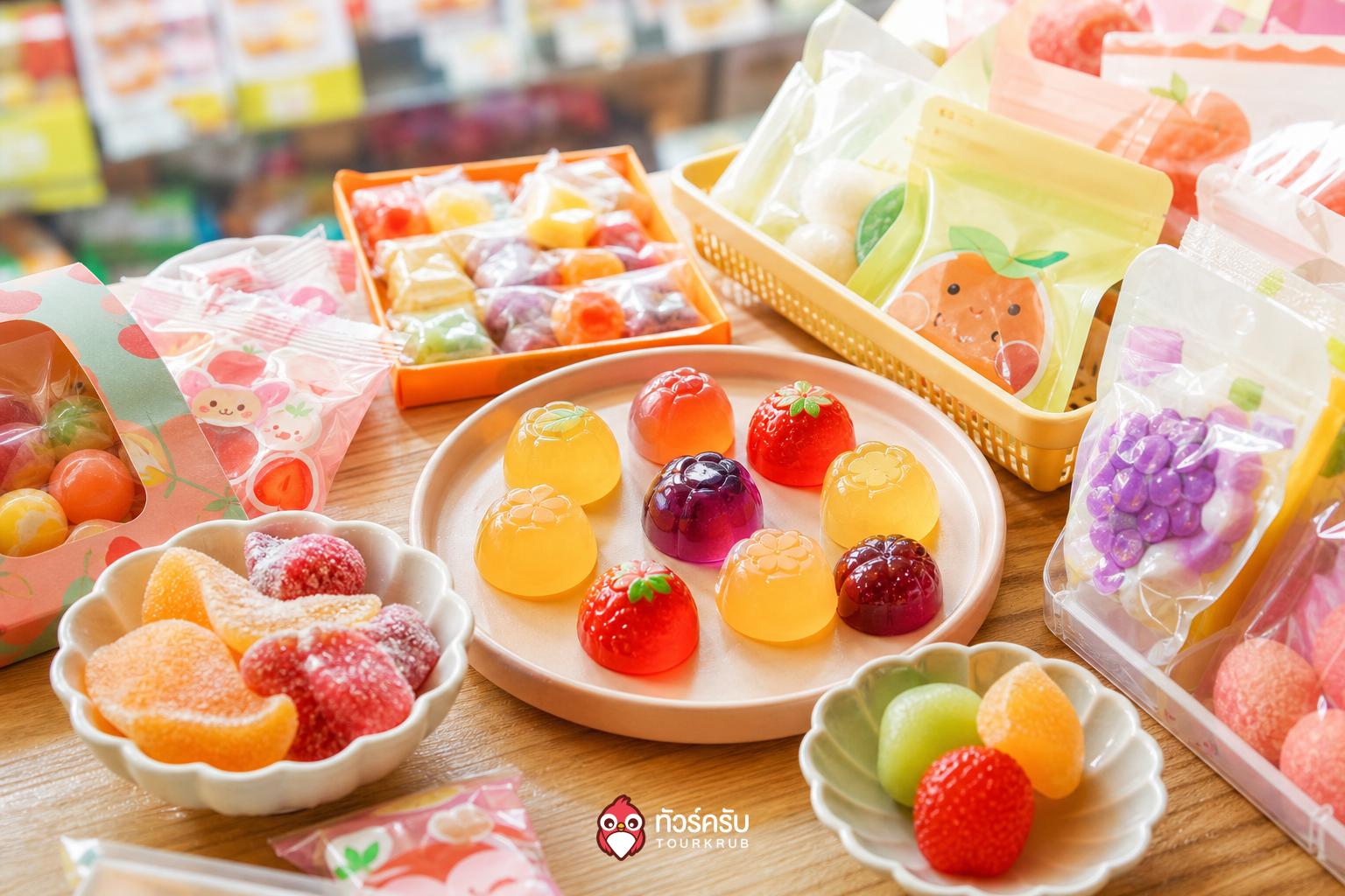 ของฝากเกาหลี เยลลี่และลูกอมเกาหลี (Korean Jelly and Candy)