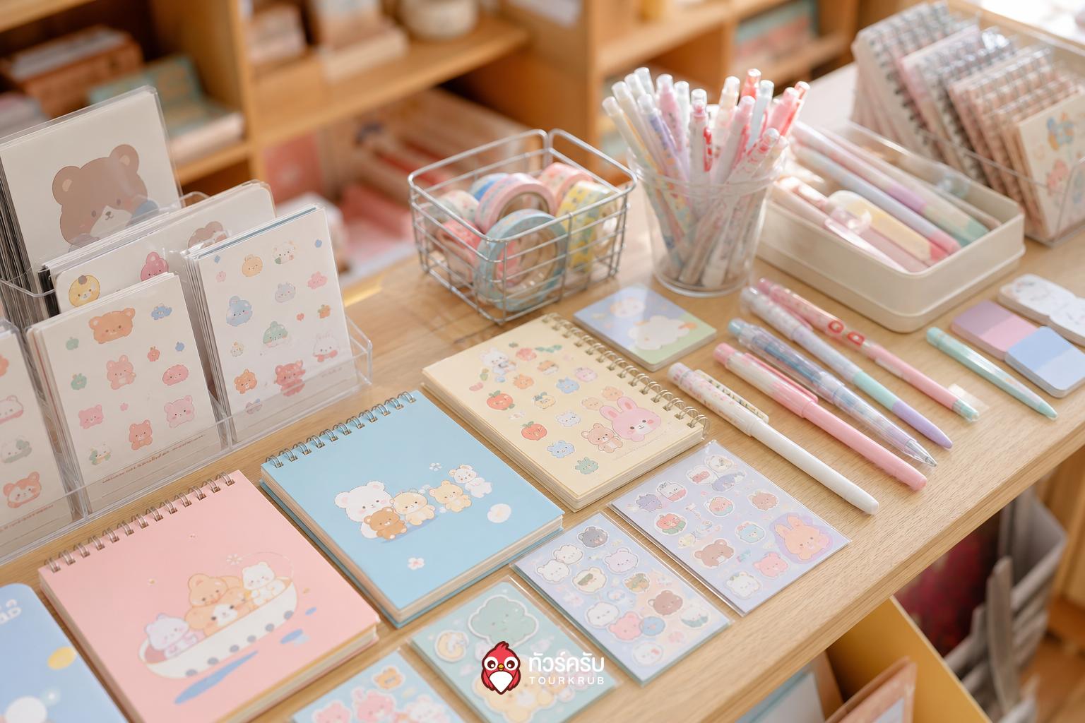 ของฝากเกาหลี เครื่องเขียนและสติกเกอร์เกาหลี (Korean Stationery and Stickers)
