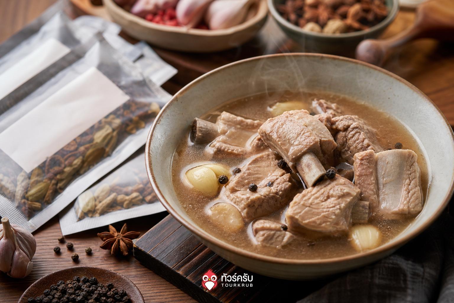 ของฝากสิงคโปร์ เครื่องเทศบักกุ๊ดเต๋ Song Fa (Song Fa Bak Kut Teh Spices)