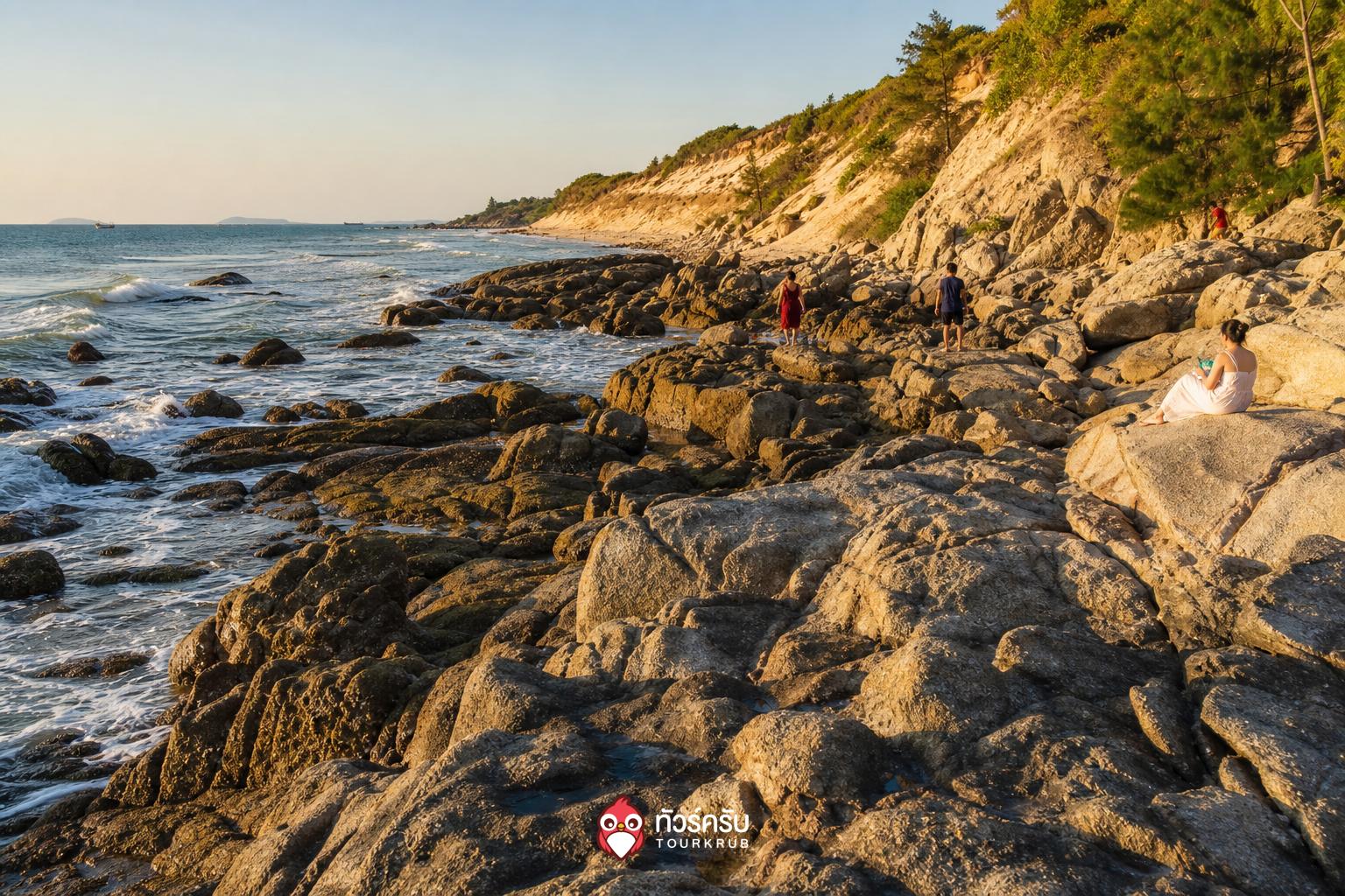 เที่ยวมุยเน่ หาดหินองเดีย (Bai Da Ong Dia Beach)