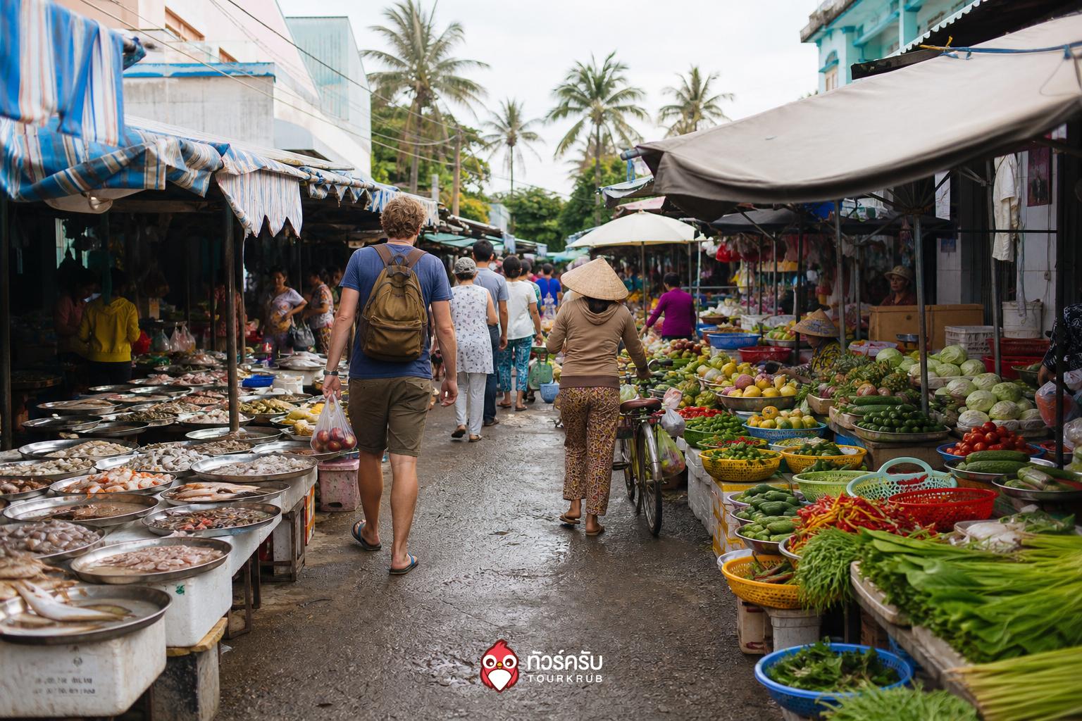 เที่ยวมุยเน่ ตลาดฮามเตียน (Ham Tien Market)