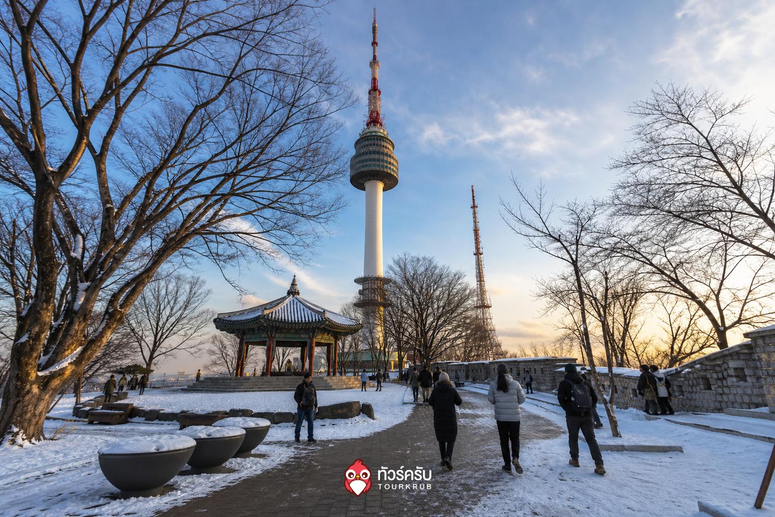ที่เที่ยวเกาหลีหน้าหนาว เอ็นโซลทาวเวอร์ (N Seoul Tower)