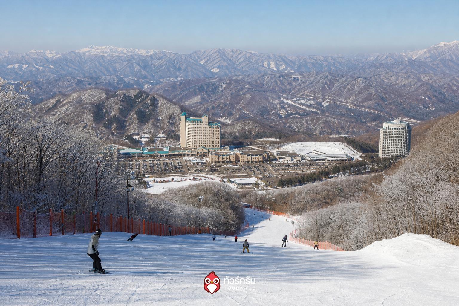 ที่เที่ยวเกาหลีหน้าหนาว ไฮวันรีสอร์ต (High1 Resort)