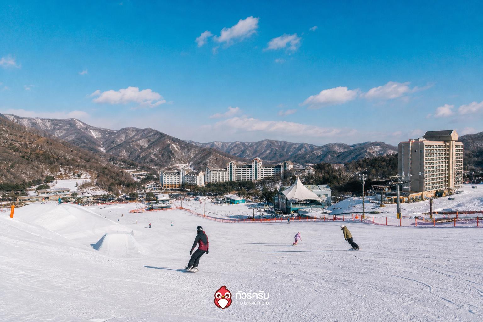 ที่เที่ยวเกาหลีหน้าหนาว ฟีนิกซ์ พยองชาง สโนว์พาร์ก (Phoenix Pyeongchang Snow Park)